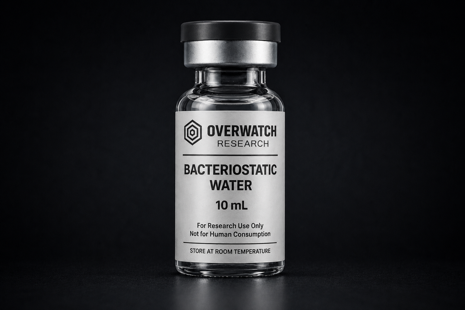 Bacteriostatic Water 10ml  Peptide Reconstitution | Overwatch